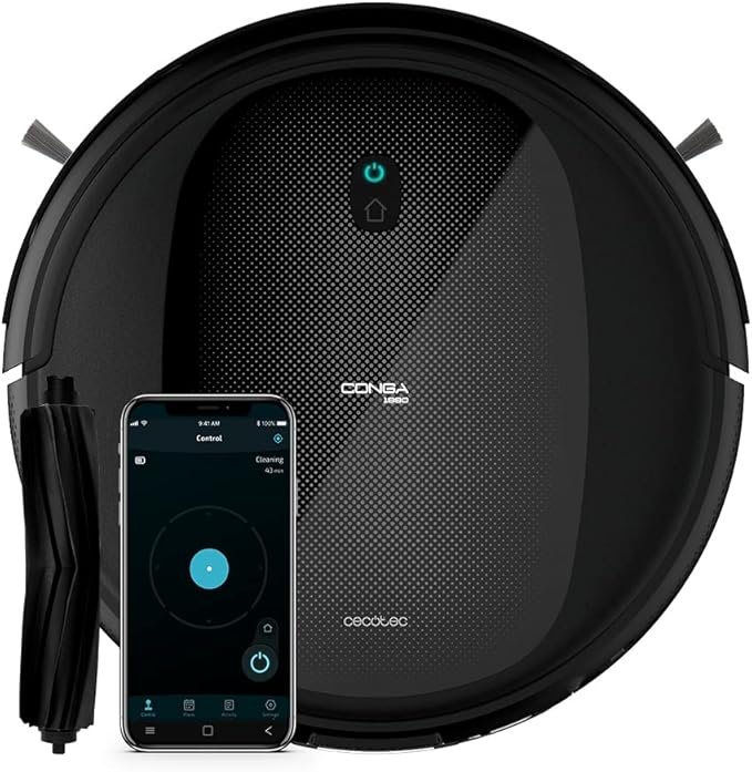 Cecotec Robot Aspirador y Fregasuelos Conga 1990 Connected